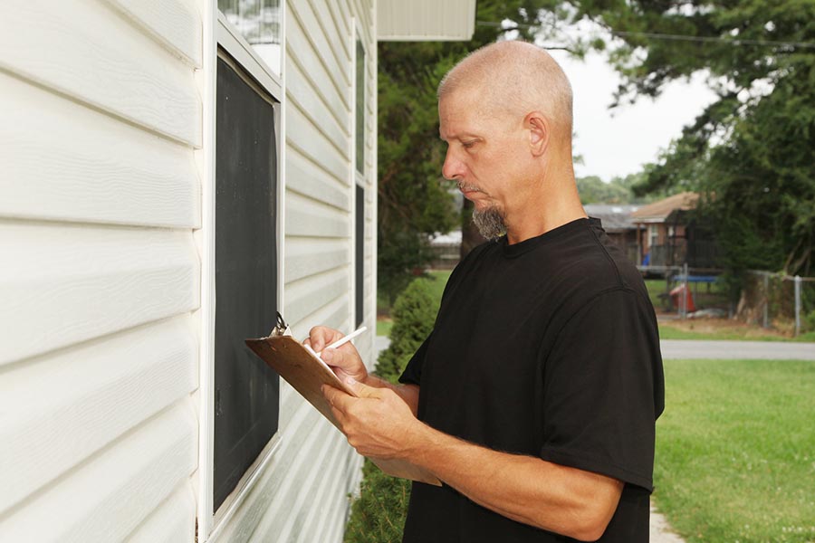 l'acte de recevoir un appartement dans un nouveau bâtiment que chercher