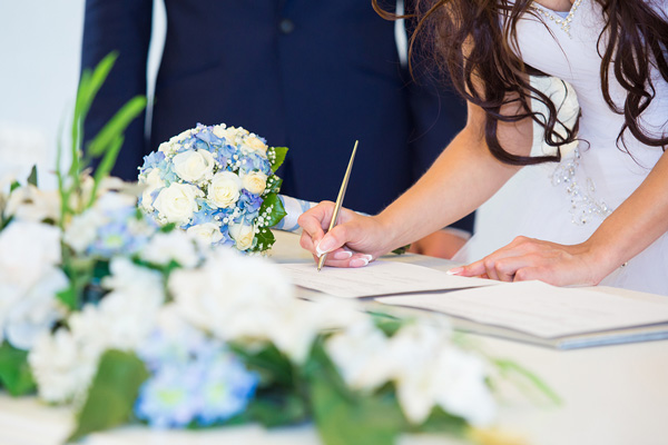 documents de mariage