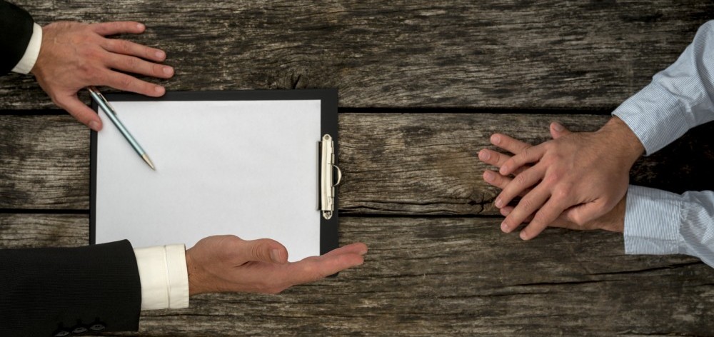 Déclaration de licenciement forcé