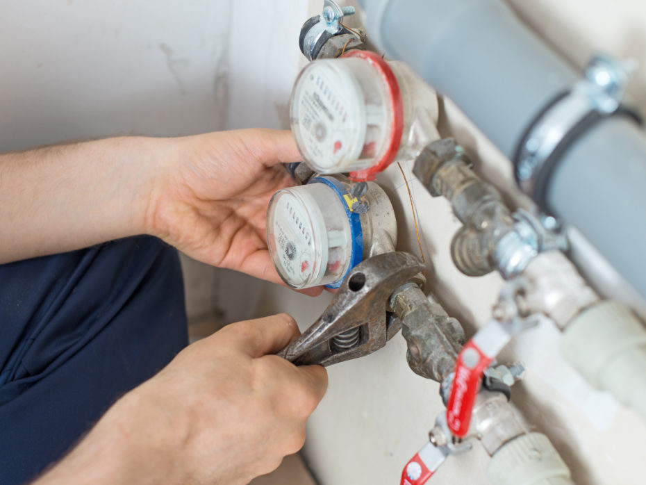 sceller compteur d'eau chaude