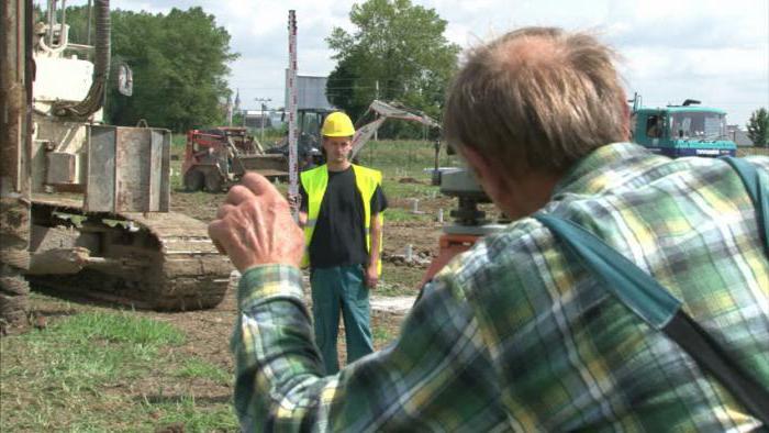description de travail d'un arpenteur en construction
