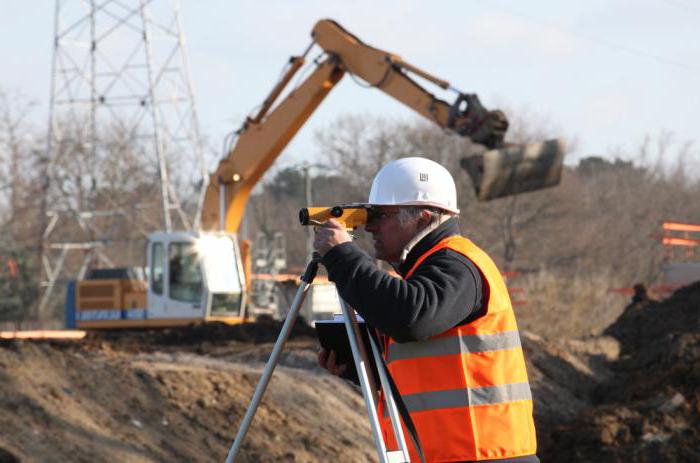 description de poste d'un géomètre dans une entreprise de construction