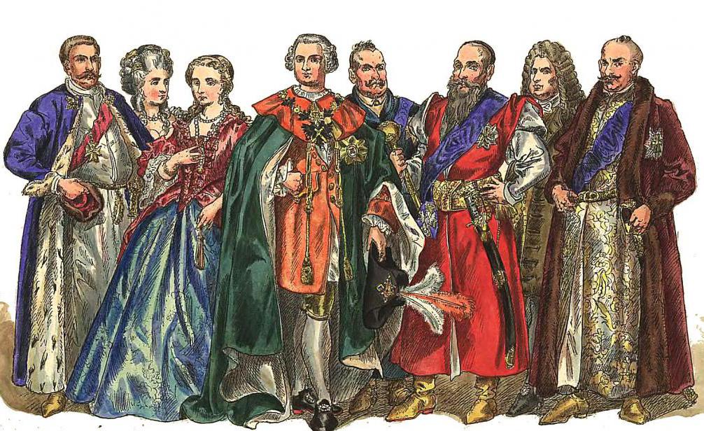 Nobles sous Pierre I