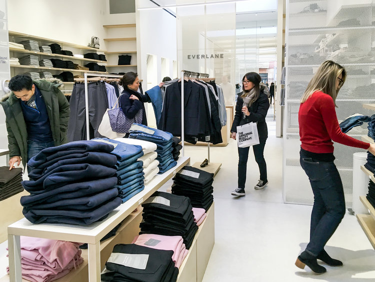 Acheteurs de vêtements