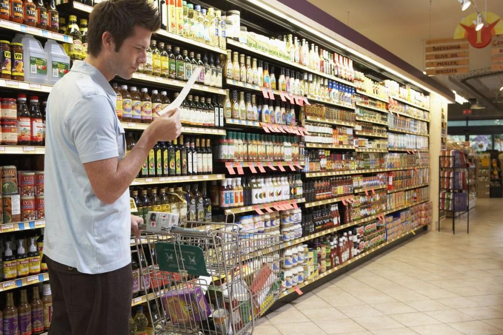 Acheteur avec une liste