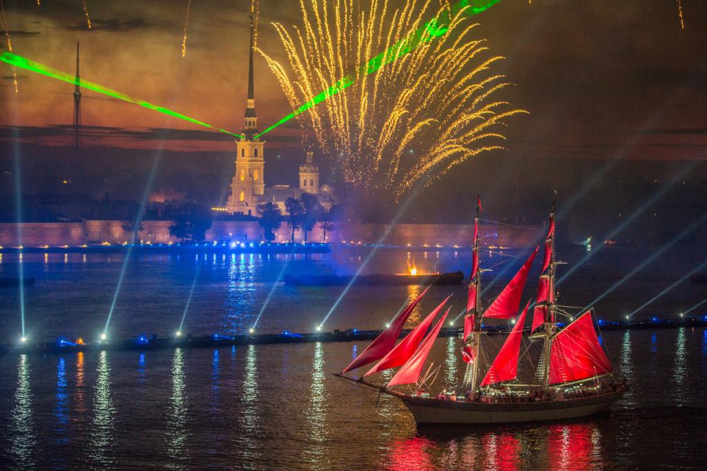 Remise des diplômes à Saint-Pétersbourg