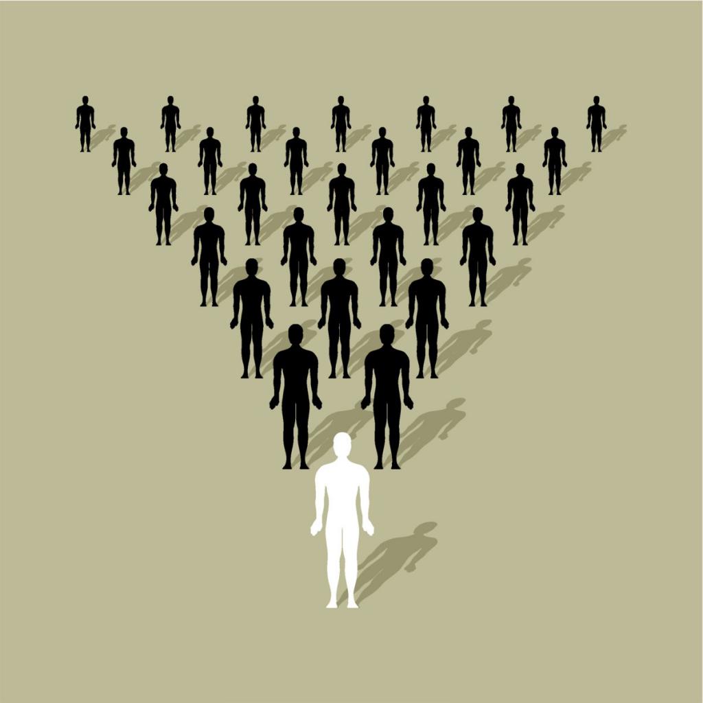 Le principe de la construction d'une pyramide financière