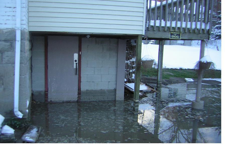 Inondations à la maison