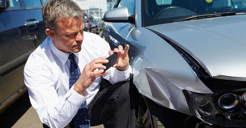 Photographie des dommages