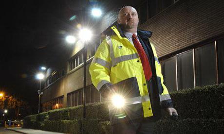 description de l'emploi garde de sécurité hacher