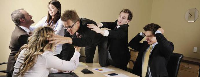 Développement de conflits destructeurs