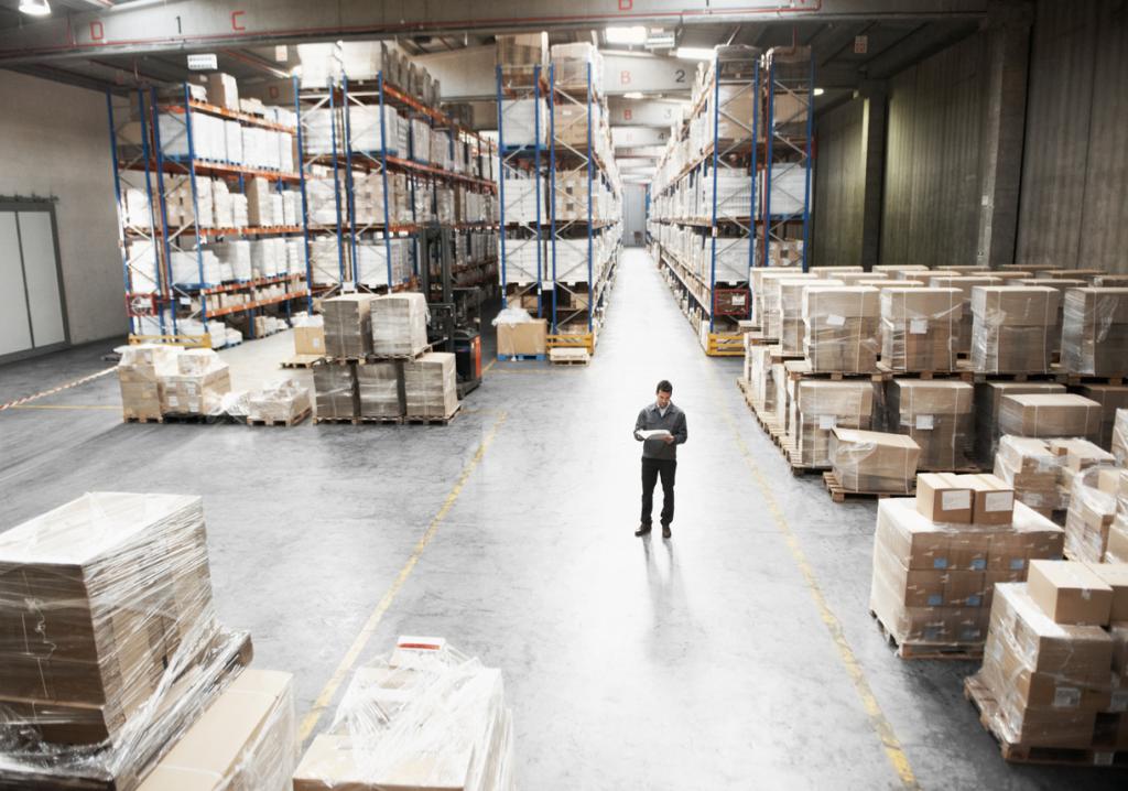 Entrepôt de stockage temporaire