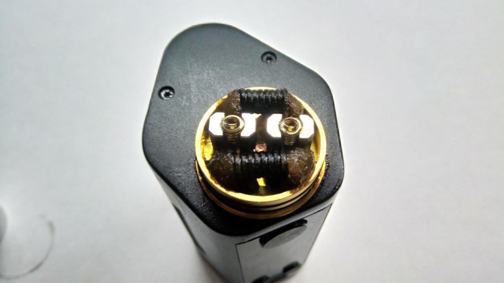 goutte à goutte vue de dessus