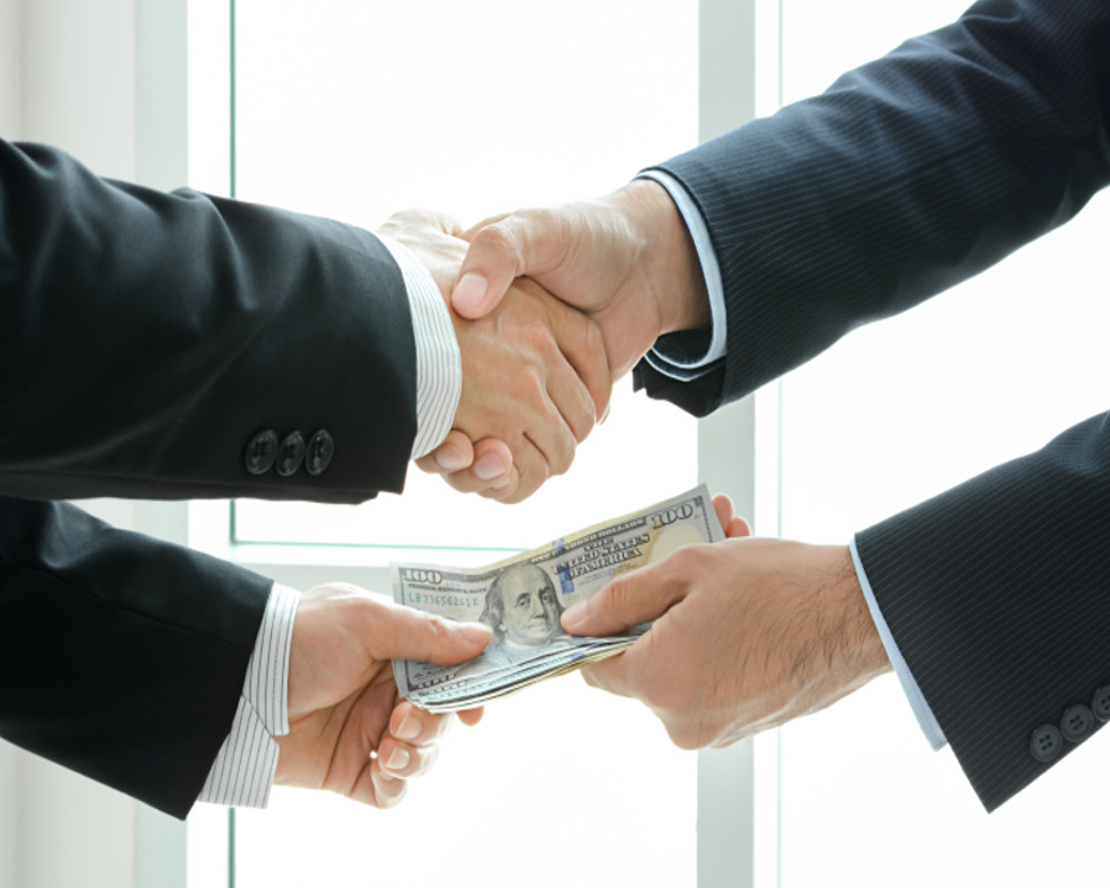 Il ne devrait pas y avoir de corruption.