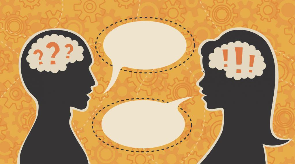 Illustration de dialogue