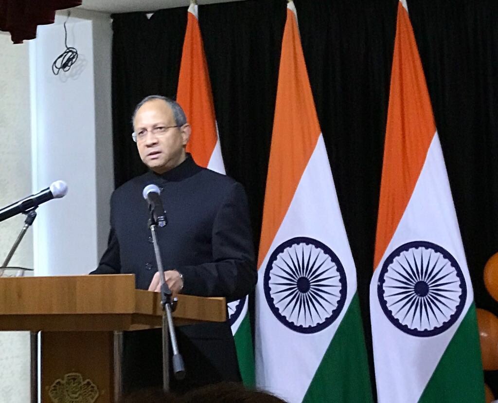 Jour de la République indienne en 2018 à l'ambassade de Russie