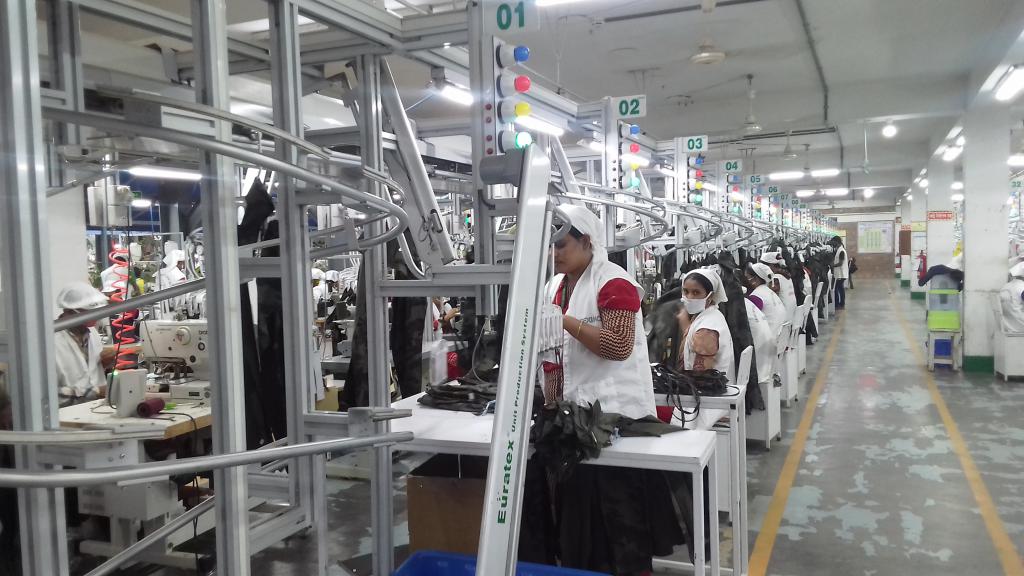 Production à l'unité par l'exemple de la confection