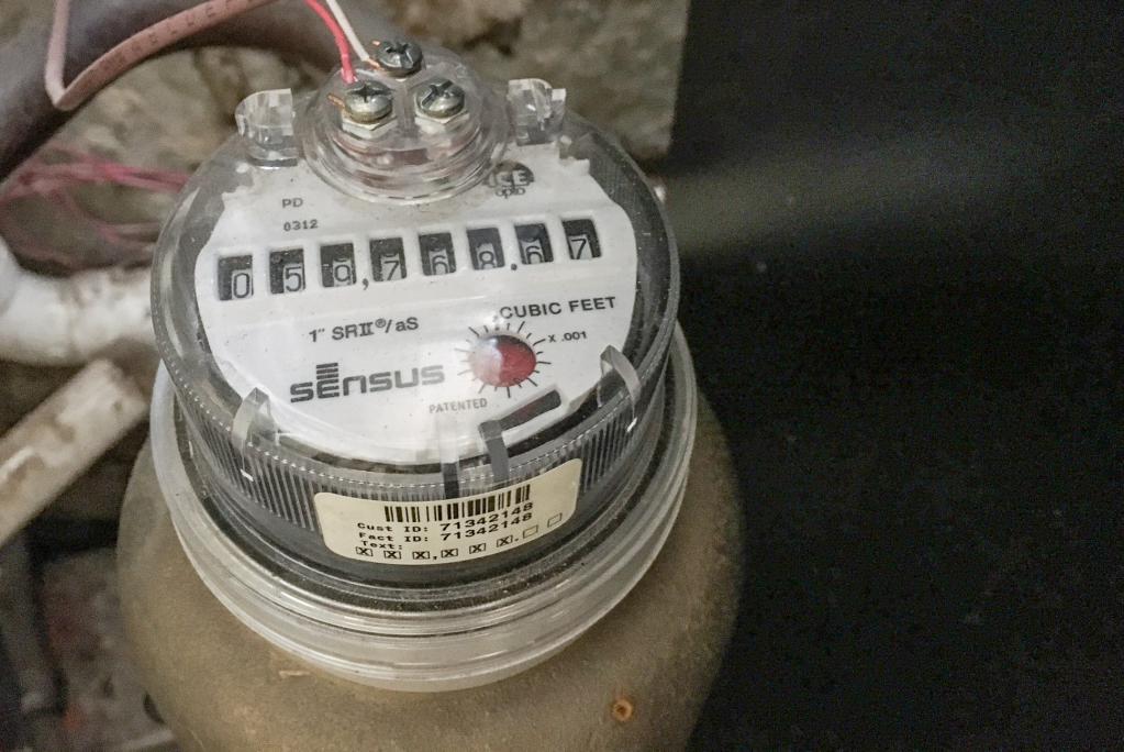 compteur d'eau, compteur