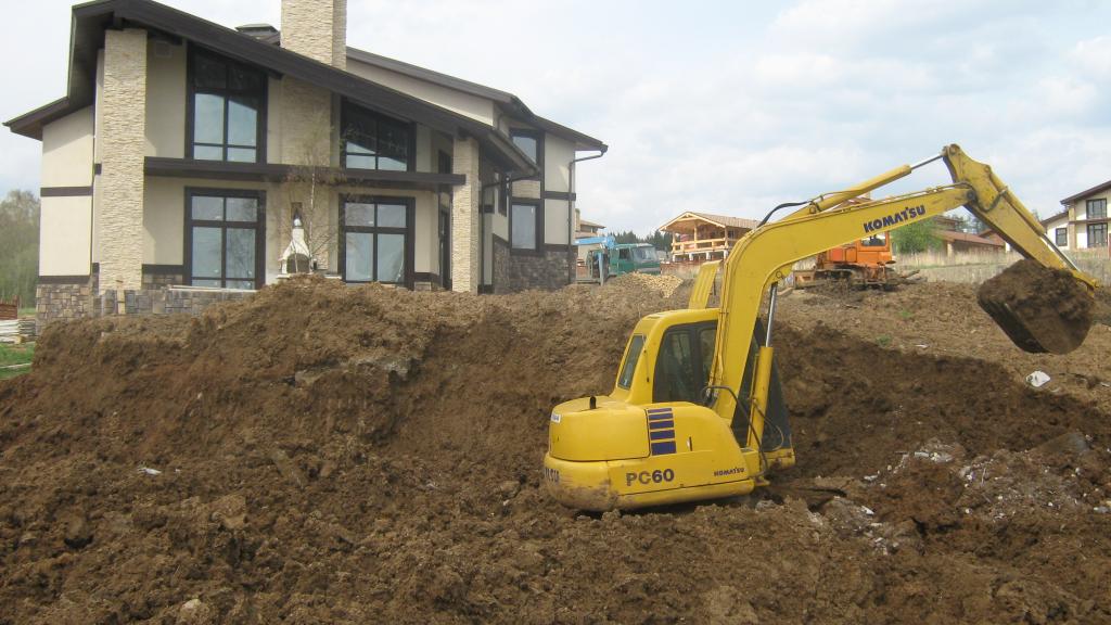 nivellement d'excavation