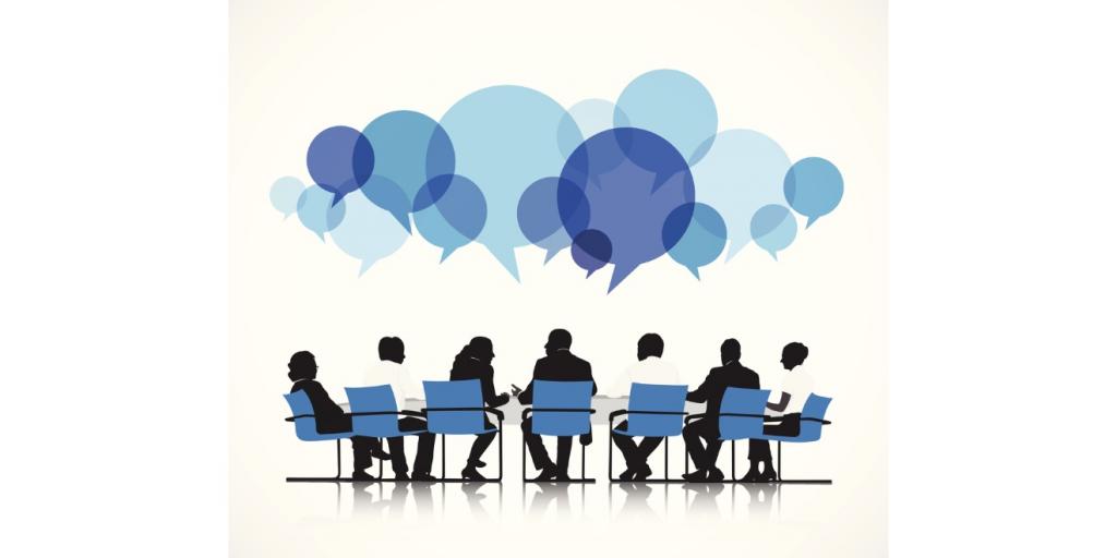 Les gens résolvent les problèmes de travail